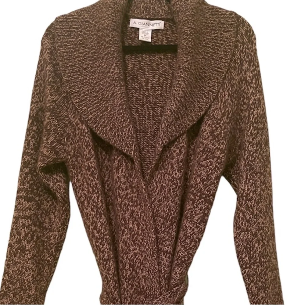 A. Giannetti Cashmere Wrap Cardigan